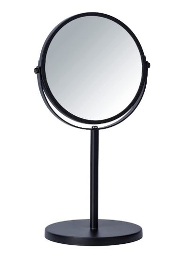 [167809-BB] Assisi Standing Cosmetic Mirror Black