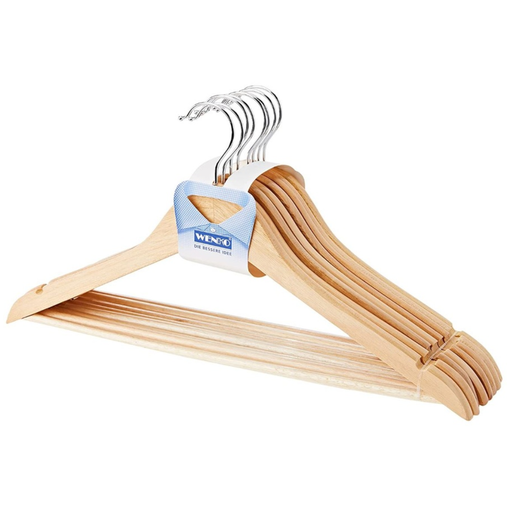 [167886-BB] Eco Wood Hanger 8pc