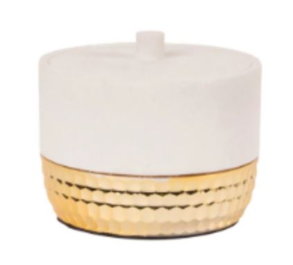 [167917-BB] Zeus Canister White/Gold
