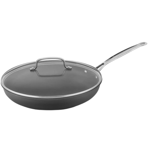 [168340-BB] Cuisinart Classic Hard Anodized Skillet With Cover 12in